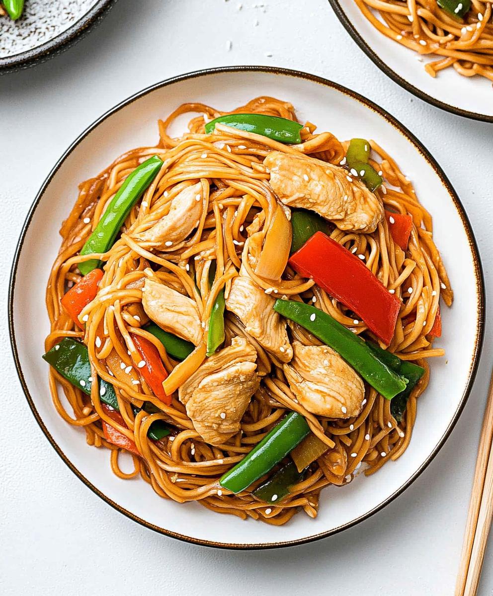 Chicken Lo Mein Recipe